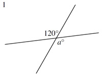 Vertically opposite angles